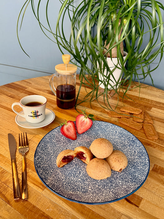 Sweet Pandebono Duo (Wafflebono and Guava)